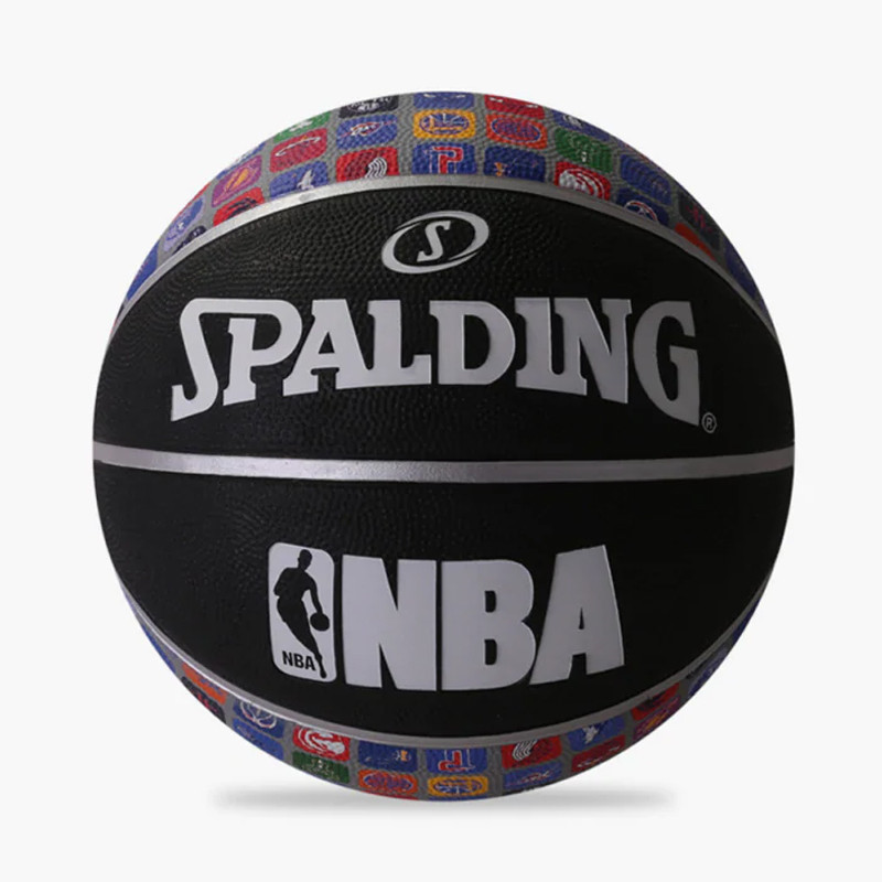 PERALATAN BASKET SPALDING NBA Logo Icon Rubber
